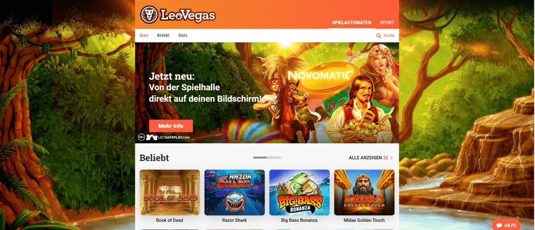 LeoVegas Casino Bordsspel